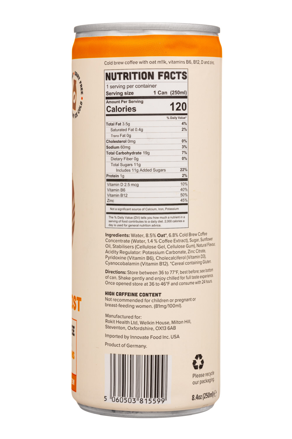Rokit: Rokit-8oz-2024-ColdBrewCoffee-ImmunityBoost-Facts