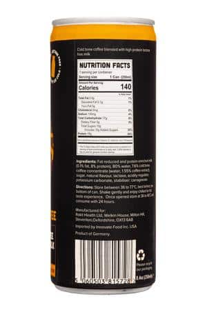Rokit: Rokit-8oz-2024-ColdBrewCoffee-ProteinCoffee-Facts