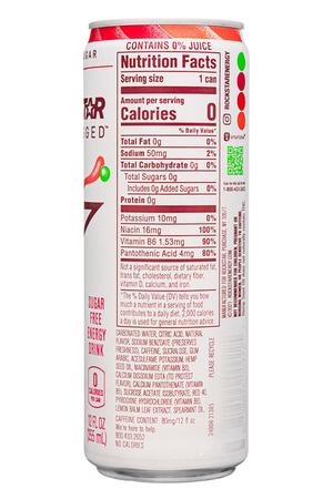 Rockstar Unplugged: Rockstar-12oz-2022-Unplugged-RaspberryCucumber-Facts