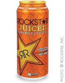 Rockstar Energy Drink: Rockstar Juiced Orange Passion Fruit Mango