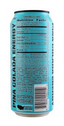 Rockstar Energy Drink: Rockstar PinaColada Facts