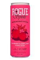 Rogue Spirits: Rogue-12oz-Spirits-SparklingCraftCocktail-CranberryElderflowerVodkaSoda