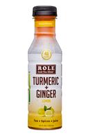 Role Tea: Role-12oz-IcedTeaElixer-TurmericGinger-Lemon-Front