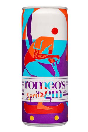 Romeo's Gin: RomeosGin-355ml-2022-Gin-Spritz