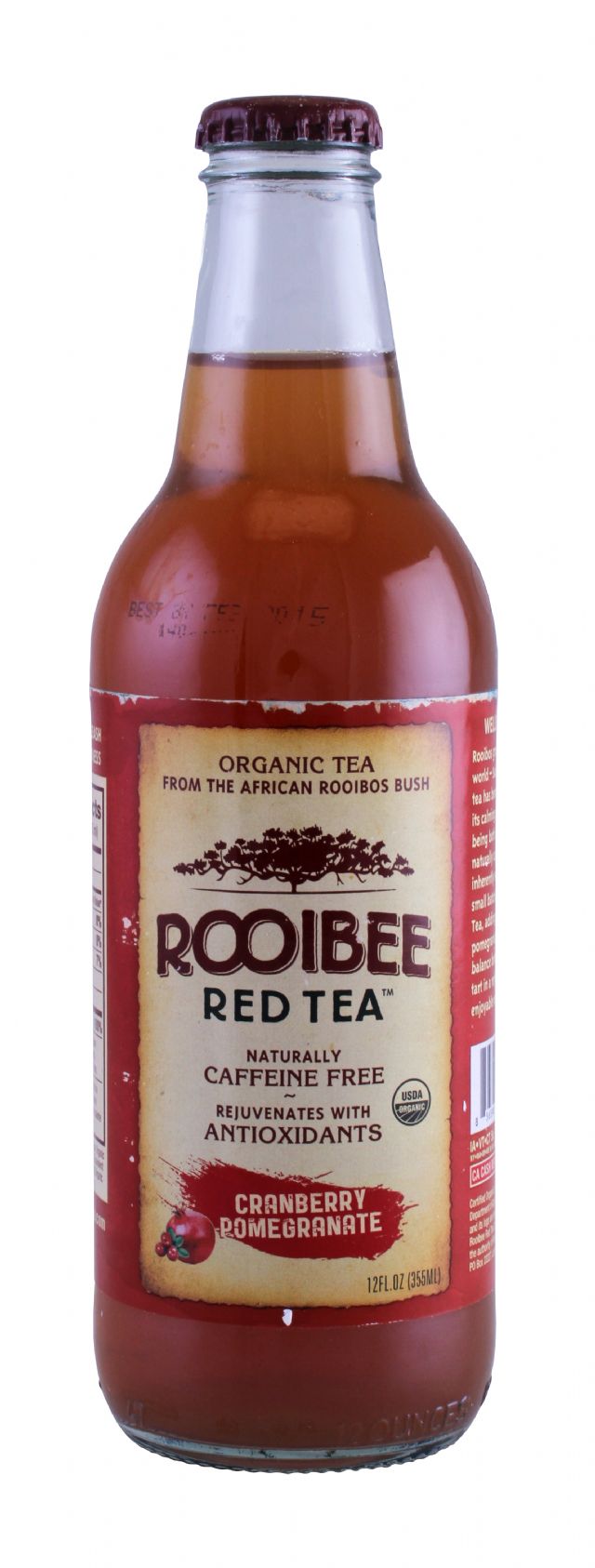 Rooibee Red Tea: Rooibee CranPom Front