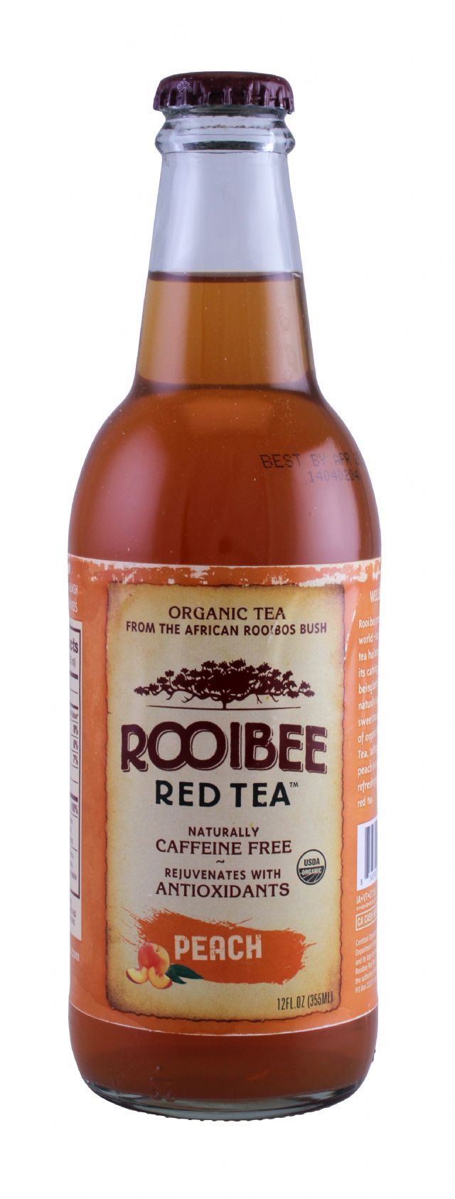 Rooibee Red Tea: Rooibee Peach Front