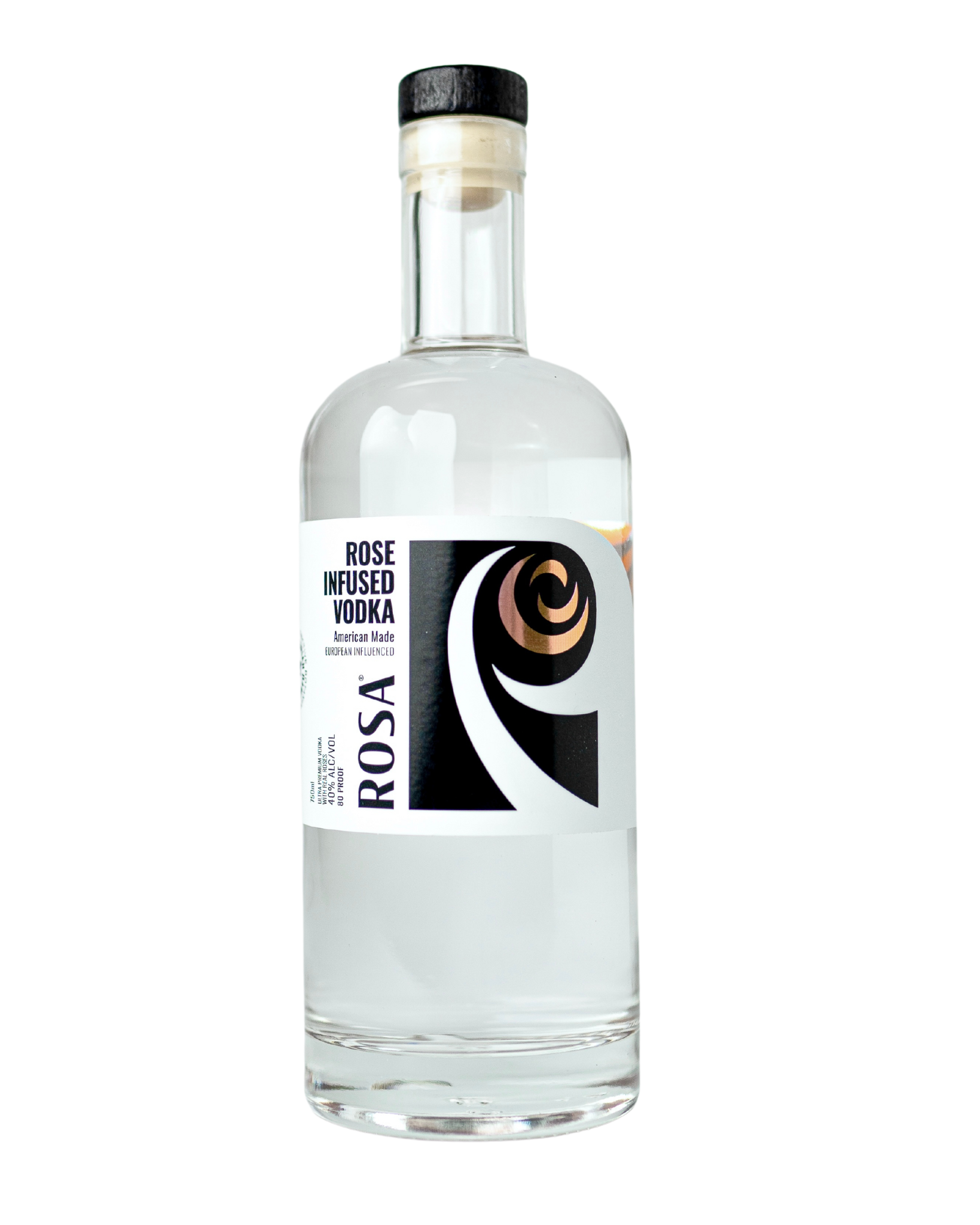 Rose Infused ultra premium vodka at 80 Proof