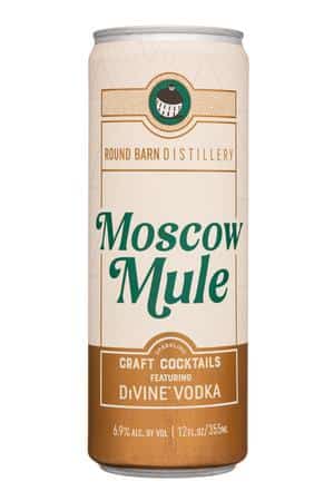Round Barn Distillery: RoundBarnDistillery-12oz-2024-Cocktail-MoscowMule
