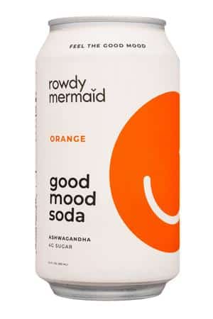 Rowdy Mermaid: RowdyMermaid-12oz-2023-GMSoda-Orange-Front