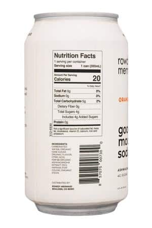 Rowdy Mermaid: RowdyMermaid-12oz-2023-GMSoda-Orange-Facts