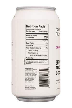 Rowdy Mermaid: RowdyMermaid-12oz-2023-GMSoda-Grape-Facts