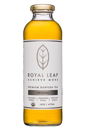 Royal Leaf: RoyalLeaf-16oz-2020-GuayusaTea-Original-Front