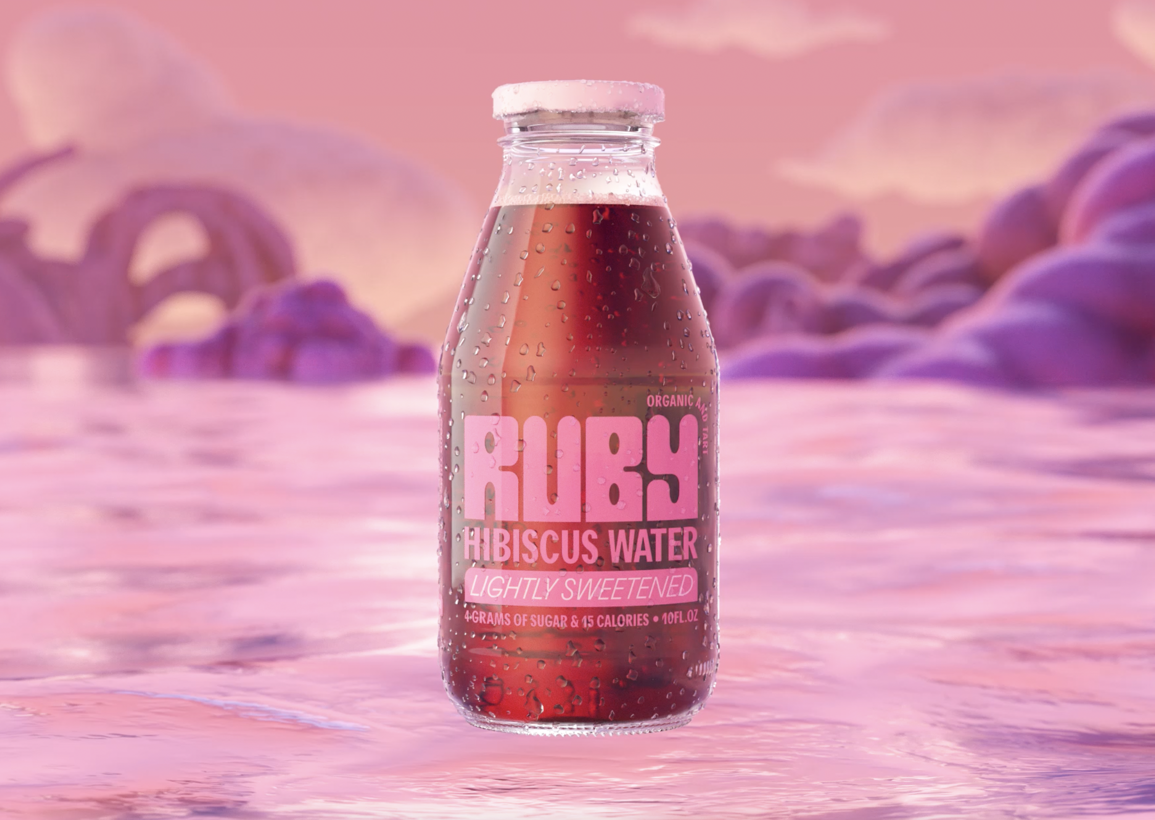 Ruby Hibiscus Water: Photo of Lightly Sweetened - Ruby Hibiscus Water (uploaded by company)