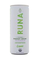 Runa Clean Energy: Runa-Energy-Lime-Front