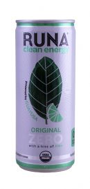 Runa Clean Energy: Runa OriginalZero Front