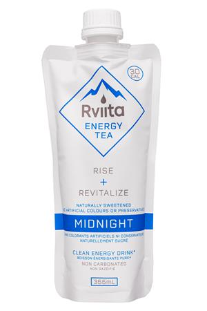 Rviita Energy Tea: Rviita-355ml-2020-EnergyTea-Midnight-Front