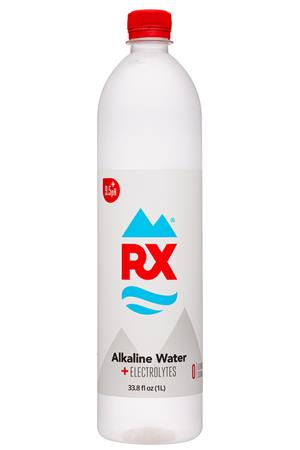 RX Water: DrinkRX-34oz-2020-AlkWater+Electrolytes-Front