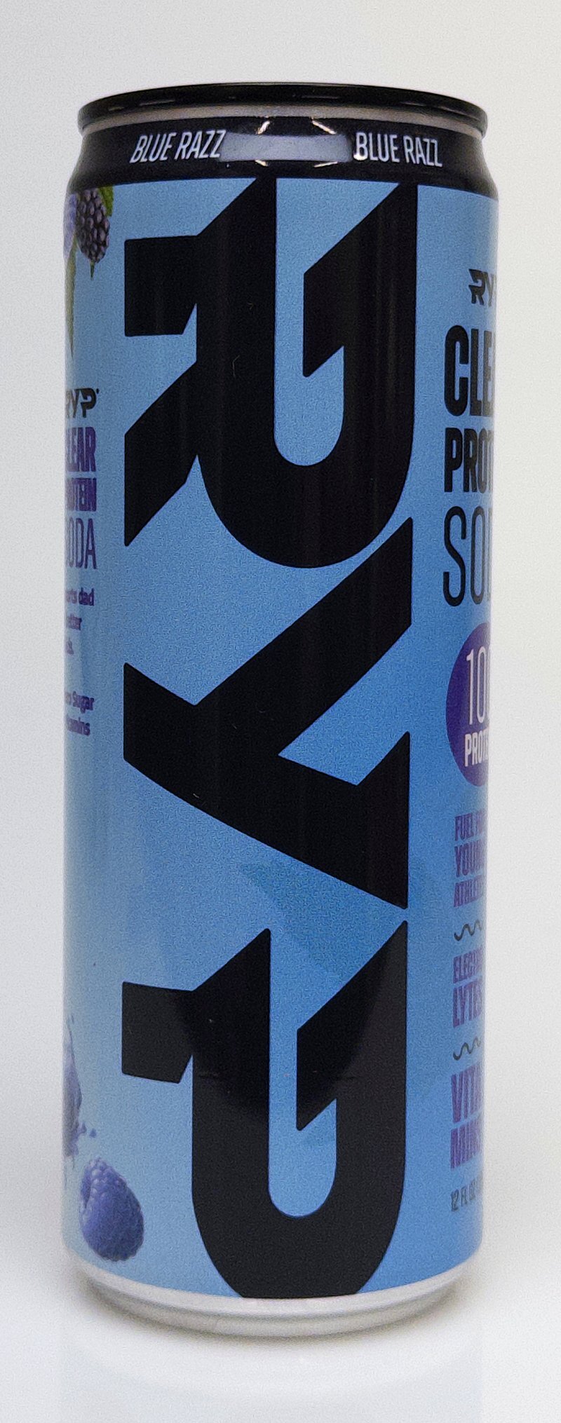 Clear Protein Soda - Blue Razz