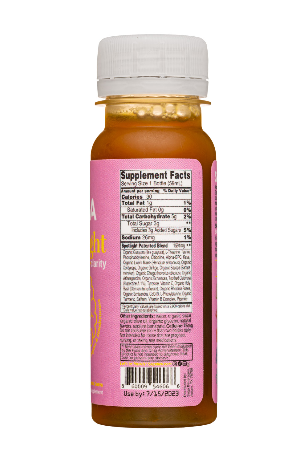 Saga: Saga-2oz-2023-Spotlight-Facts