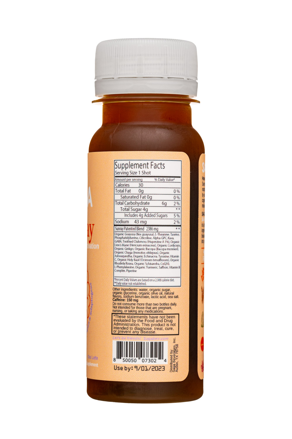 Saga: Saga-2oz-2023-Sunray-Facts
