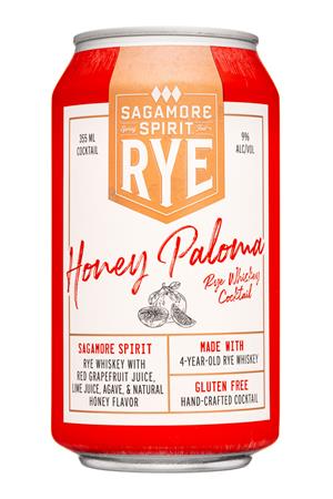 Sagamore Spirit: SagamoreSpiritRye-12oz-2021-WhiskeyCocktail-HoneyPaloma