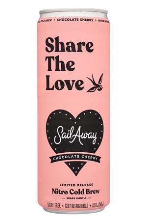Sail Away Coffee Co: SailAway-12oz-2021-NitroColdBrew-ChocCherry-Front