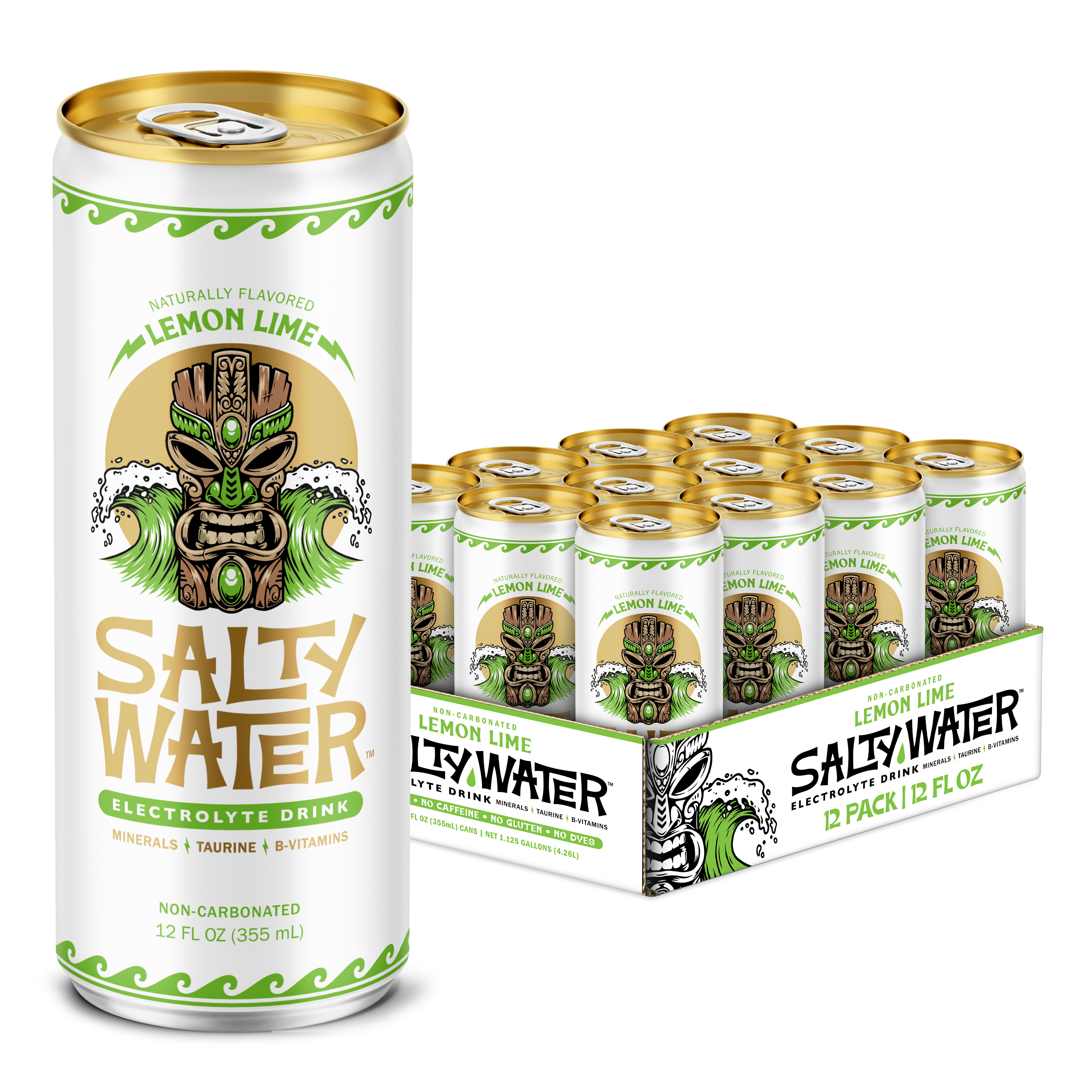 SaltyWater: Photo of SaltyWater Electrolyte Drink - Lemon Lime - SaltyWater (uploaded by company)