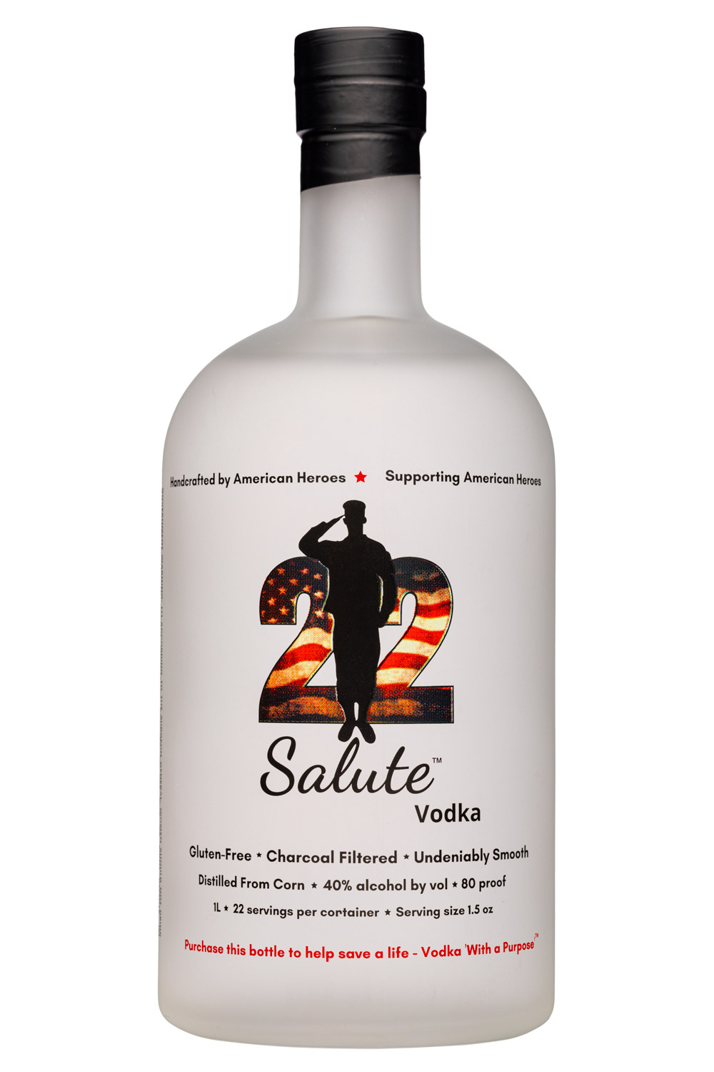 22 Salute Vodka - With a Purpose