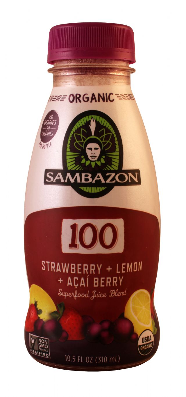 Sambazon: Sambazon 100StrawLem Front