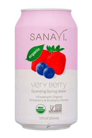 Sanavi: Sanavi-12oz-2022-SparklingWater-VeryBerry-Front