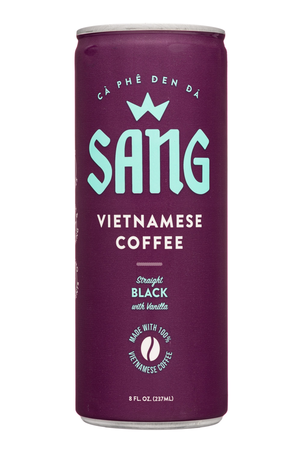 Sang: Sang-8oz-2023-VietnameseCoffee-Black-Front