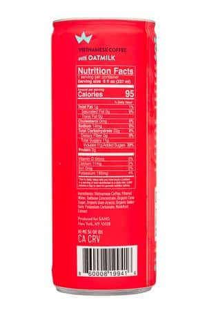 Sang: Sang-8oz-2023-VietnameseCoffee-Oatmilk-Facts