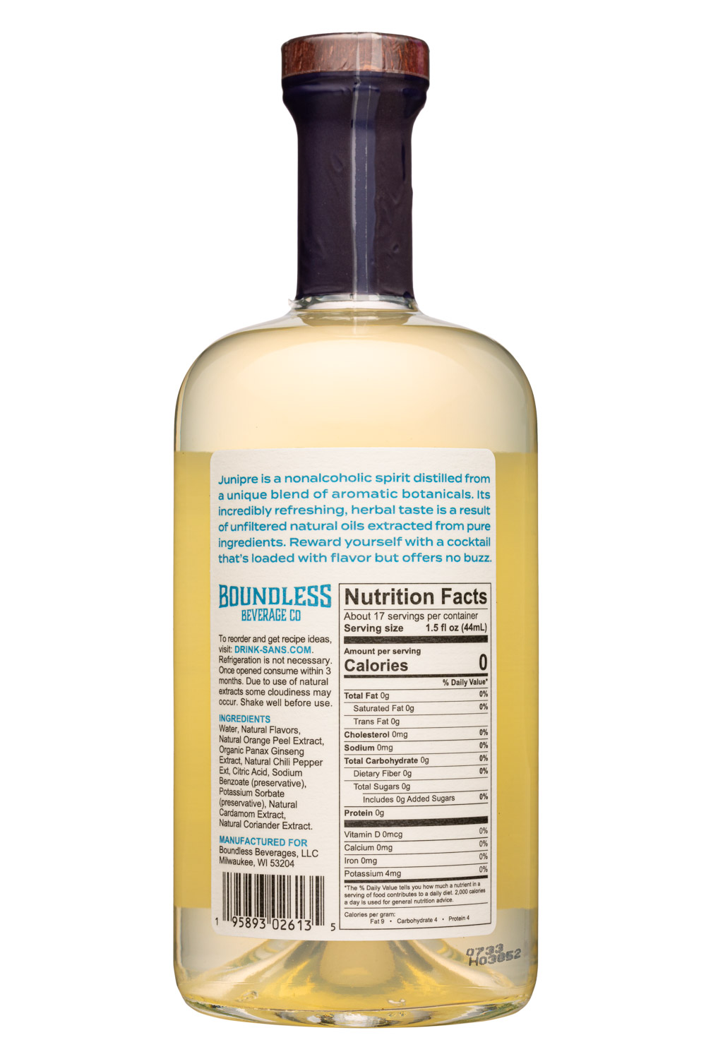 SANS: Junipre-750ml-2023-NASpirit-Facts