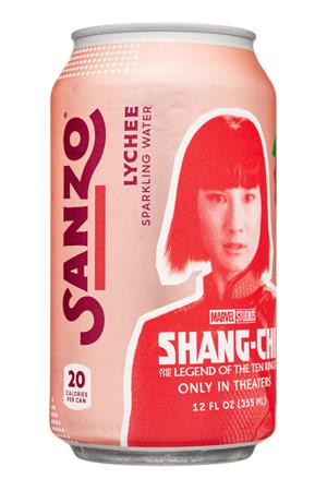 Sanzo: Sanzo-12oz-2021-SparklingWater-Lychee-ShangChi