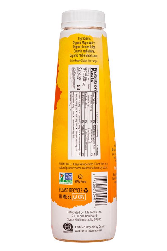 Sap On Tap: SapOnTap-13oz-MapleTreeWater-NaturalEnergy-Facts