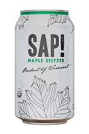 SAP!: Sap-12oz-MapleSeltzer-Front
