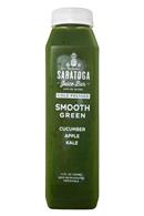 Saratoga Juice Bar: Saratoga-12oz-ColdPressed-SmoothGreen-Front