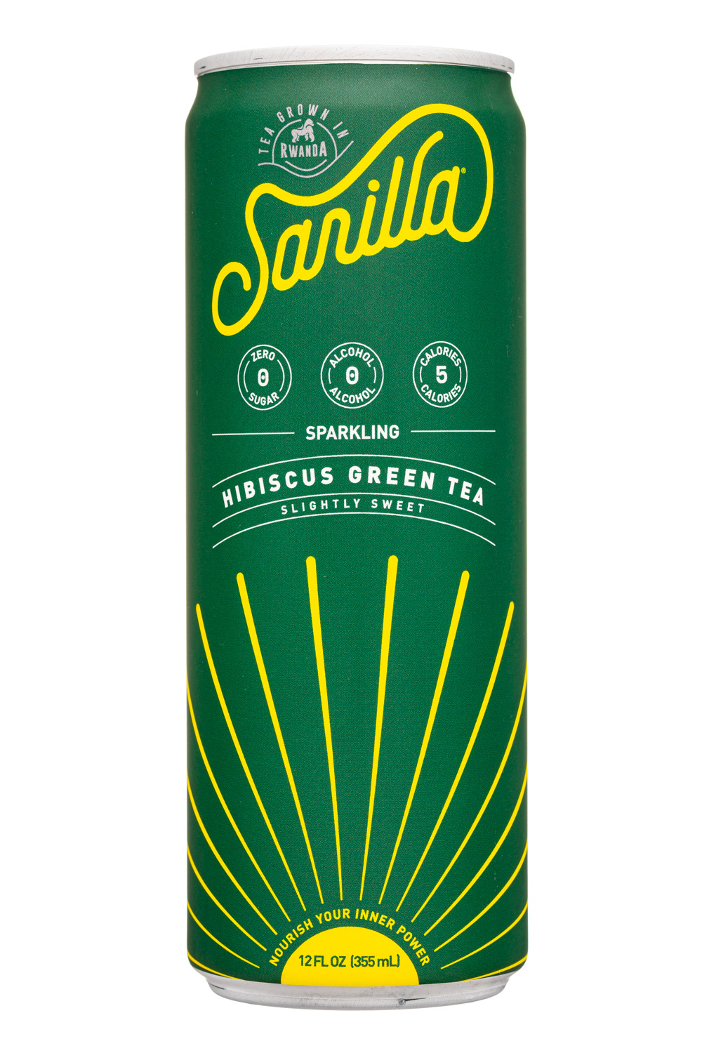 Sarilla: Sarilla-12oz-2022-SparklingTea-HibiscusGreen-Front