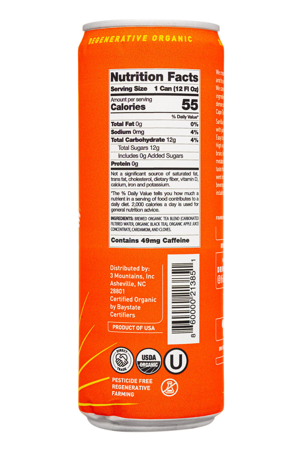 Sarilla: Sarilla-12oz-2025-SpicedApple-Facts