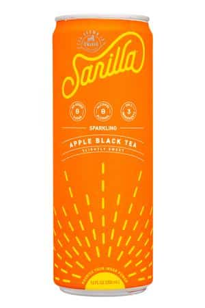 Sarilla: Sarilla-12oz-2022-SparklingTea-AppleBlack-Front