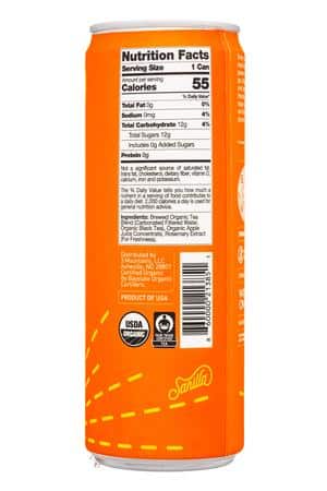 Sarilla: Sarilla-12oz-2022-SparklingTea-AppleBlack-Facts