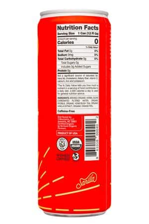 Sarilla: Sarilla-12oz-2023-VanillaRooibusInfusion-Facts