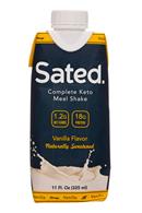 Sated.: Sated-11oz-KetoShake19-Vanilla-Front