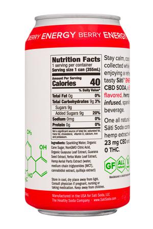 Sati Soda : Sati-12oz-2022-CBDSoda-Berry-Facts