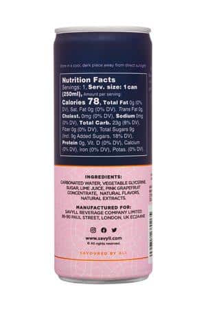 Savyll: Savyll-250ml-2025-NACocktail-Paloma-Facts