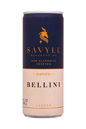 Savyll: Savyll-250ml-2025-NACocktail-Bellini-Front