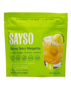 Sayso: Sayso-132g-2023-CocktailSachets-SkinnySpicyMarg