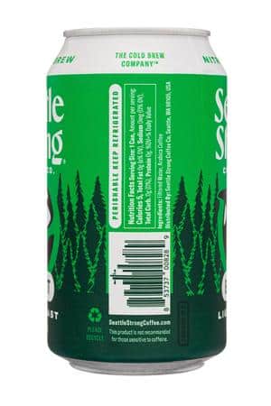 Seattle Strong: SeattleSrongCoffeeCo-12oz-2025-Nitro-Bright-Facts