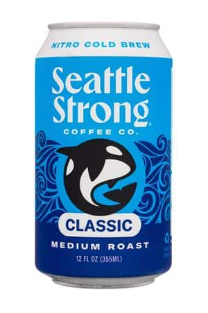 Seattle Strong: SeattleSrongCoffeeCo-12oz-2025-Nitro-Classic-Front