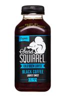 Secret Squirrel Cold Brew Coffee: SecretSquirrel-ColdBrew-12oz-Organic-Black-LightlySweet-Front